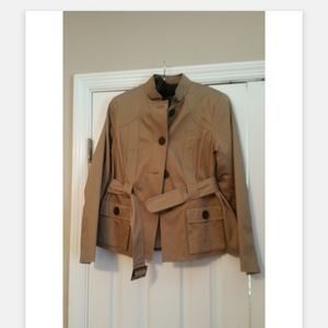George short jacket, Extra small, Khaki